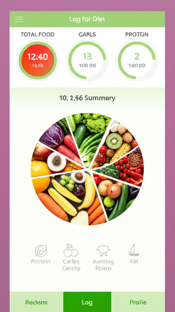 App Diet/Calorie example